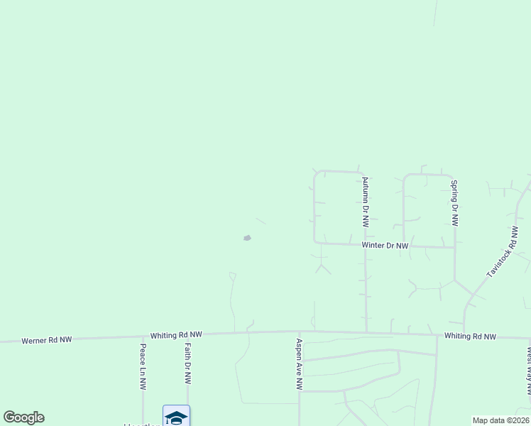 map of restaurants, bars, coffee shops, grocery stores, and more near 11190 Autumn Drive Northwest in Bemidji