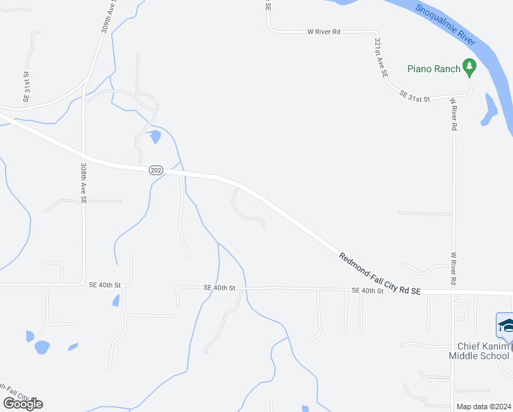 map of restaurants, bars, coffee shops, grocery stores, and more near 31405 Redmond-Fall City Road Southeast in Fall City