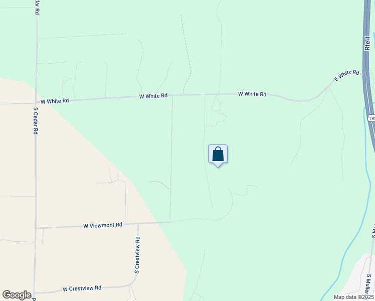 map of restaurants, bars, coffee shops, grocery stores, and more near 8427 South Cliff View Lane in Spokane