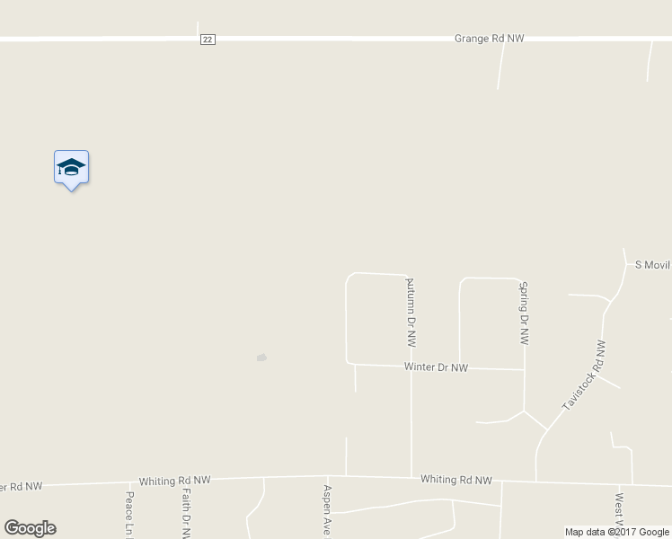 map of restaurants, bars, coffee shops, grocery stores, and more near 11094 Autumn Drive Northwest in Bemidji