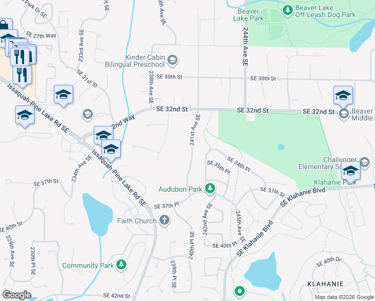 Walk Score Detail Map