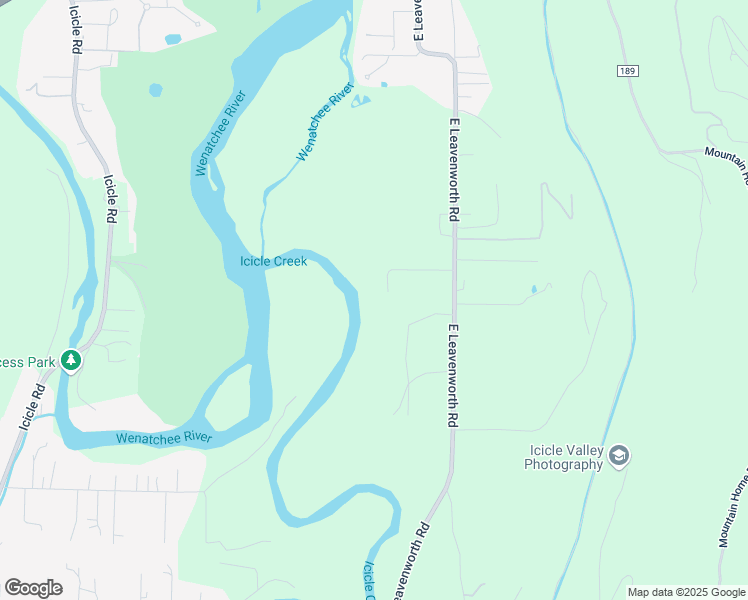 map of restaurants, bars, coffee shops, grocery stores, and more near 198 Joyful Place in Leavenworth