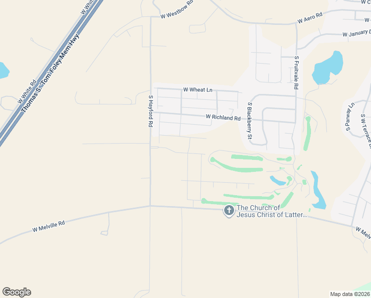 map of restaurants, bars, coffee shops, grocery stores, and more near 10522 Duckhook Road in Cheney