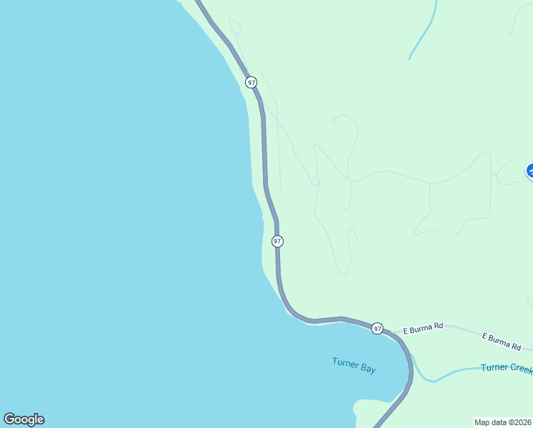 map of restaurants, bars, coffee shops, grocery stores, and more near 27137 Idaho 97 in Harrison