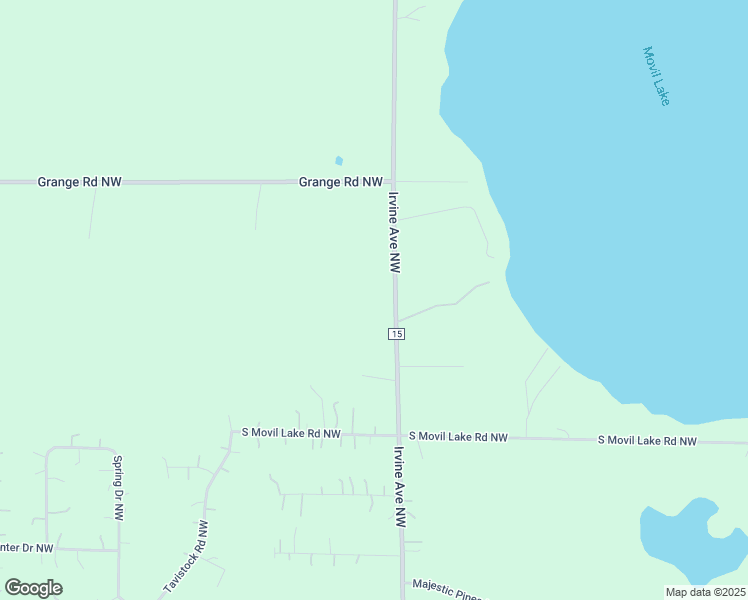 map of restaurants, bars, coffee shops, grocery stores, and more near 11635 Irvine Avenue Northwest in Bemidji
