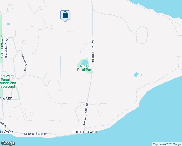 map of restaurants, bars, coffee shops, grocery stores, and more near 1600-2314 Toe Jam Hill Road Northeast in Bainbridge Island