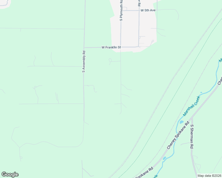 map of restaurants, bars, coffee shops, grocery stores, and more near 7722 South Plymouth Road in Spokane