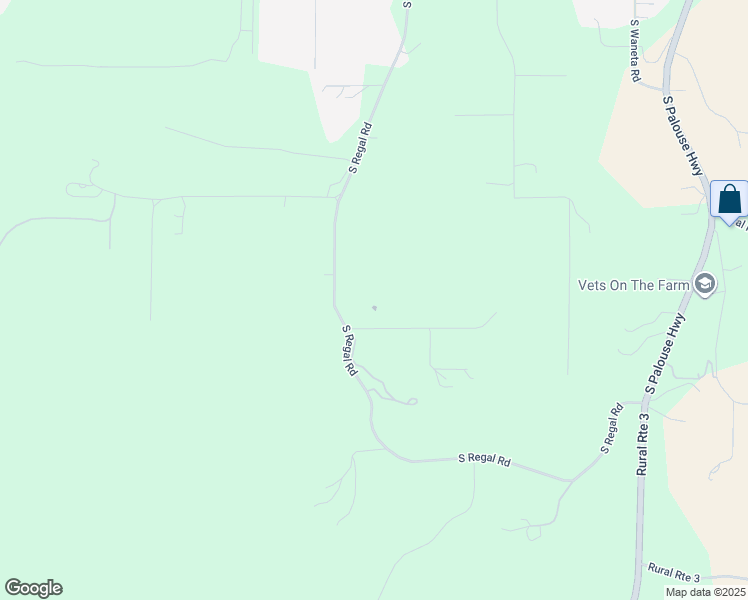 map of restaurants, bars, coffee shops, grocery stores, and more near 7525 South Regal Road in Spokane