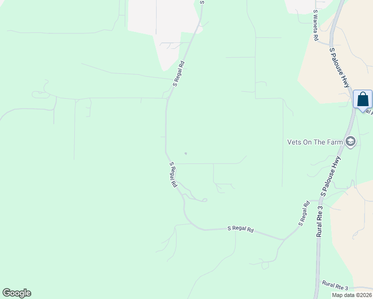 map of restaurants, bars, coffee shops, grocery stores, and more near 7525 South Regal Road in Spokane