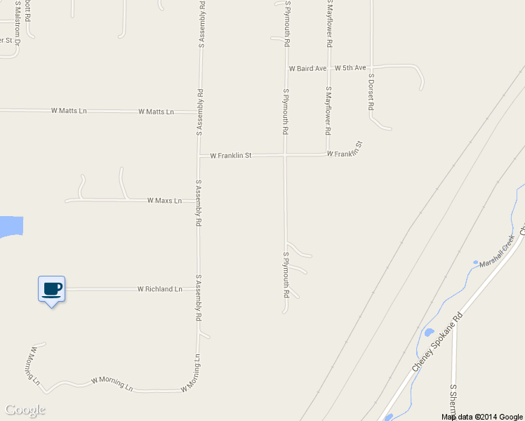map of restaurants, bars, coffee shops, grocery stores, and more near 7514 S Plymouth Rd in Spokane