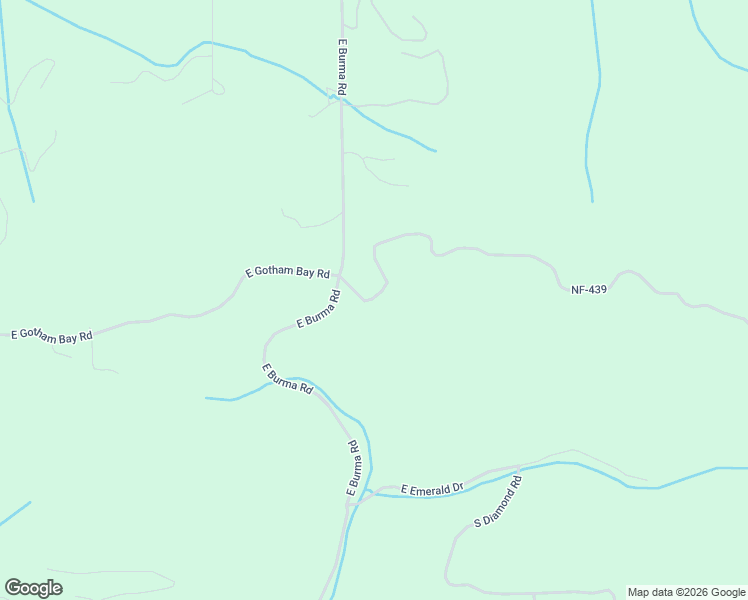 map of restaurants, bars, coffee shops, grocery stores, and more near 5106 East Burma Road in Harrison