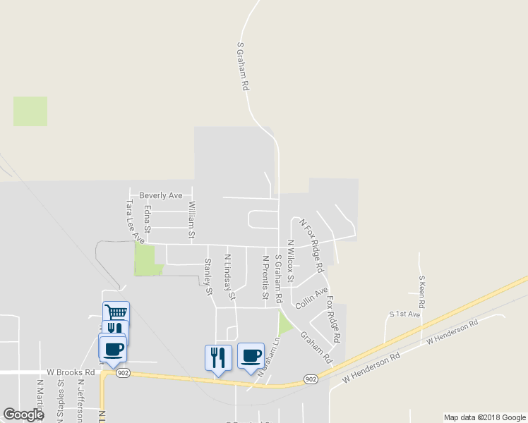 map of restaurants, bars, coffee shops, grocery stores, and more near 728 Joshua in Medical Lake