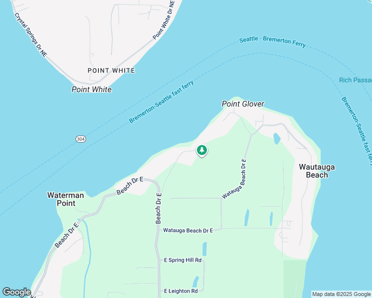 map of restaurants, bars, coffee shops, grocery stores, and more near 6054 Wynn Jones Road East in Port Orchard