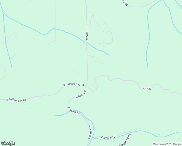 map of restaurants, bars, coffee shops, grocery stores, and more near 5106 East Burma Road in Harrison