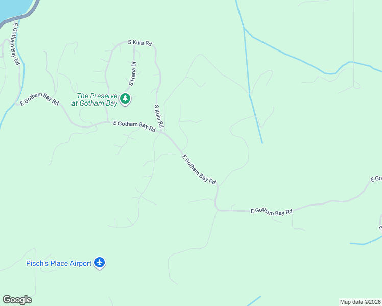 map of restaurants, bars, coffee shops, grocery stores, and more near 2853 East Gotham Bay Road in Harrison