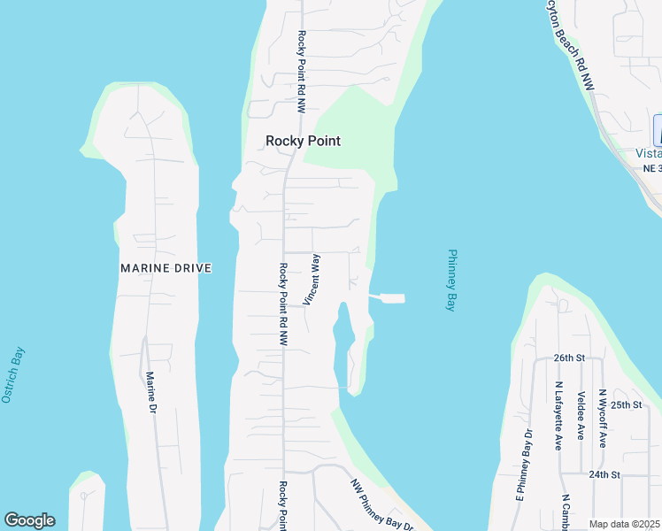 map of restaurants, bars, coffee shops, grocery stores, and more near 4105 Kennedy Drive in Bremerton