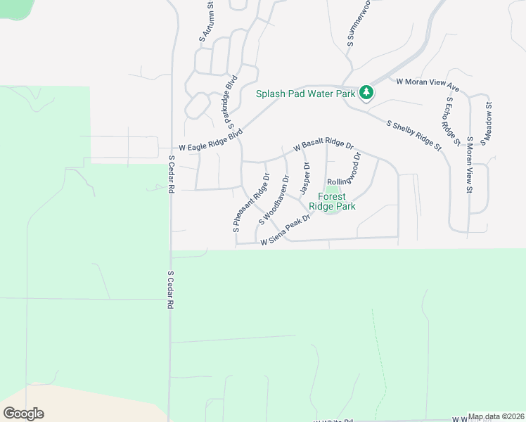 map of restaurants, bars, coffee shops, grocery stores, and more near 7112 South Parkridge Boulevard in Spokane