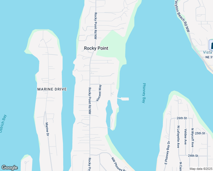 map of restaurants, bars, coffee shops, grocery stores, and more near 4105 Kennedy Drive in Bremerton