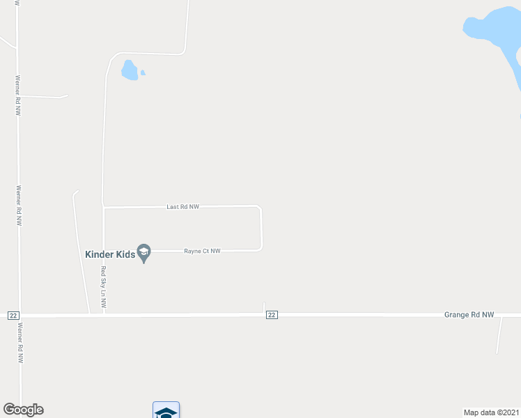 map of restaurants, bars, coffee shops, grocery stores, and more near 2448 Last Road Northwest in Bemidji