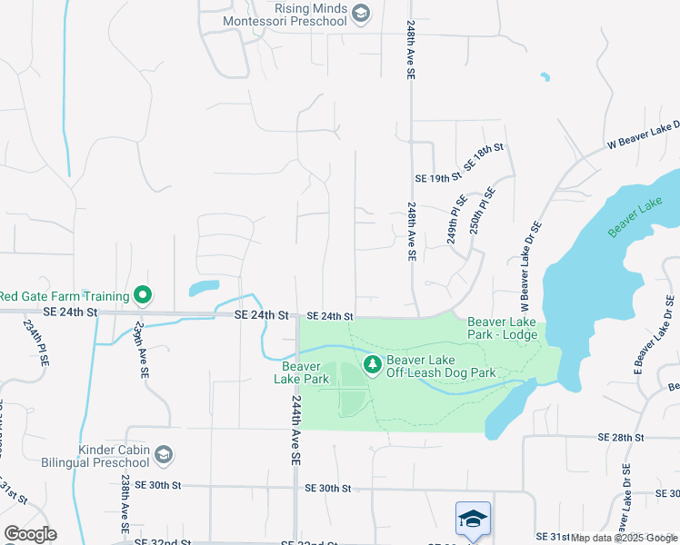 map of restaurants, bars, coffee shops, grocery stores, and more near 2310 246th Avenue Southeast in Sammamish