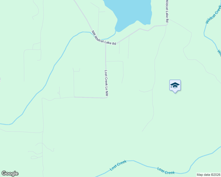 map of restaurants, bars, coffee shops, grocery stores, and more near 3066 Lost Creek Lane Northwest in Bremerton