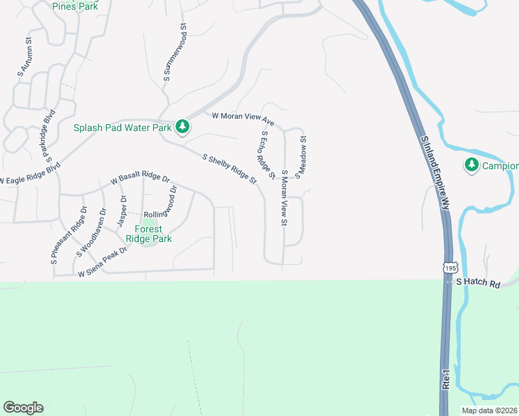 map of restaurants, bars, coffee shops, grocery stores, and more near 6910 South Shelby Ridge Street in Spokane