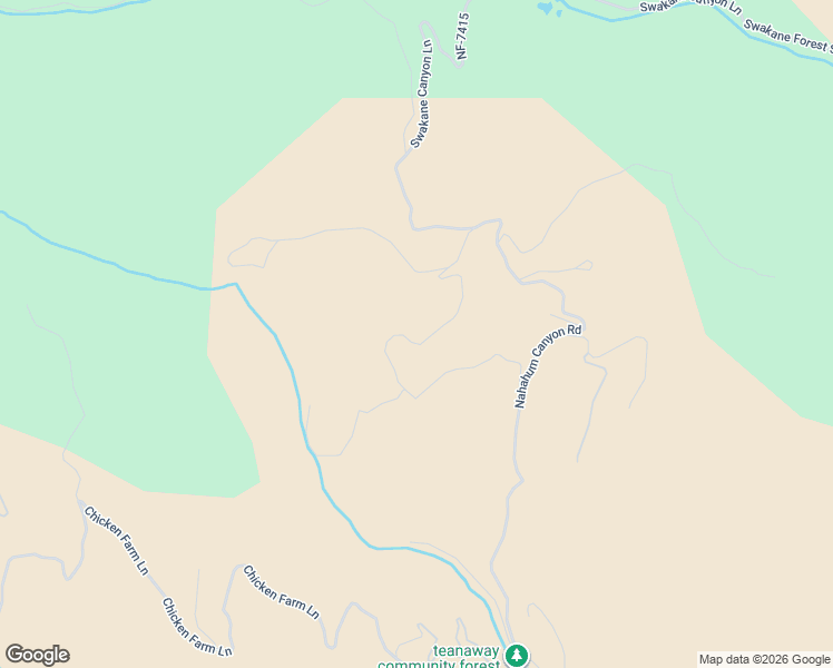 map of restaurants, bars, coffee shops, grocery stores, and more near 9664 Nahahum Canyon Road in Cashmere