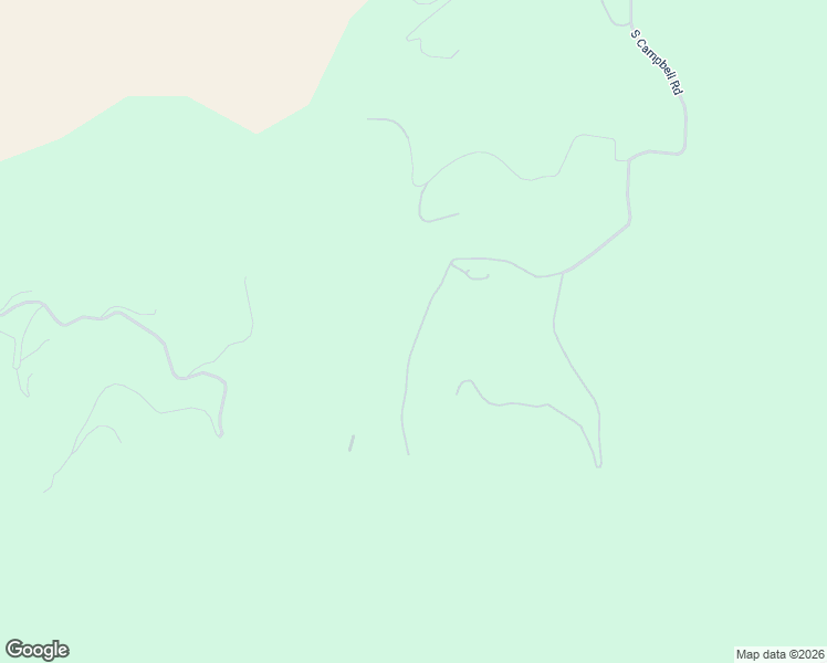 map of restaurants, bars, coffee shops, grocery stores, and more near 6710 South Campbell Road in Spokane County
