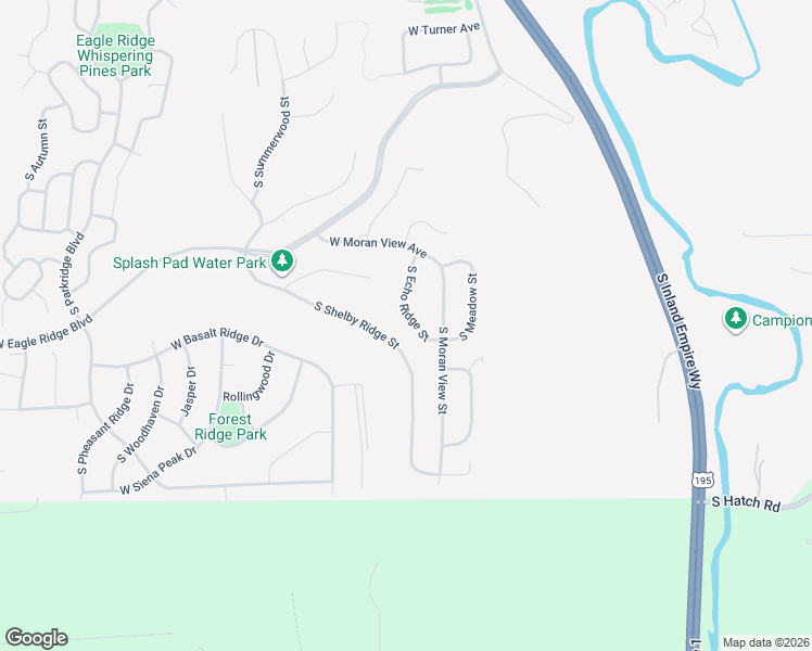 map of restaurants, bars, coffee shops, grocery stores, and more near 6803 South Shelby Ridge Street in Spokane