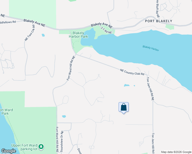map of restaurants, bars, coffee shops, grocery stores, and more near 3005 Yankee Girl Circle Northeast in Bainbridge Island