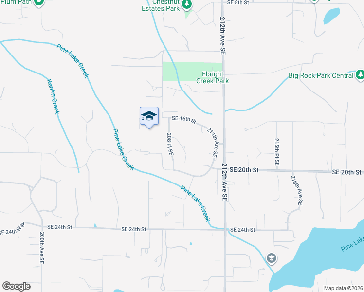 map of restaurants, bars, coffee shops, grocery stores, and more near 20835 Southeast 18th Place in Sammamish