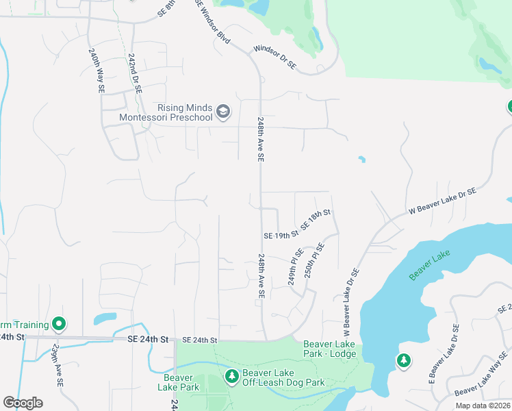 map of restaurants, bars, coffee shops, grocery stores, and more near 24780 Southeast 17th Place in Sammamish