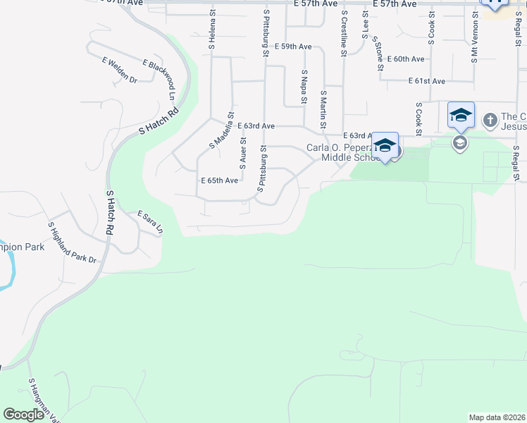 map of restaurants, bars, coffee shops, grocery stores, and more near 1812 East South Ridge Drive in Spokane