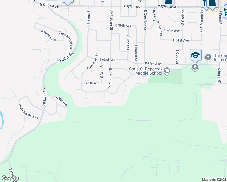 map of restaurants, bars, coffee shops, grocery stores, and more near 1812 East South Ridge Drive in Spokane