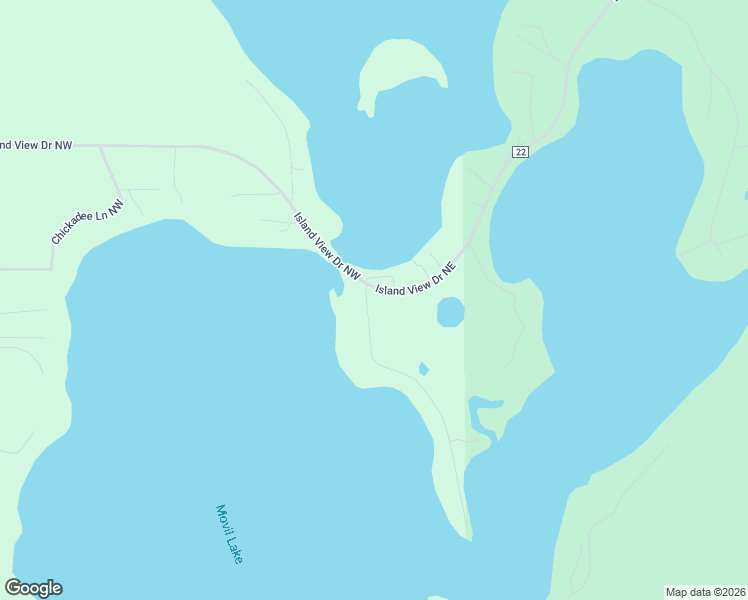 map of restaurants, bars, coffee shops, grocery stores, and more near 203 Island View Drive Northeast in Bemidji