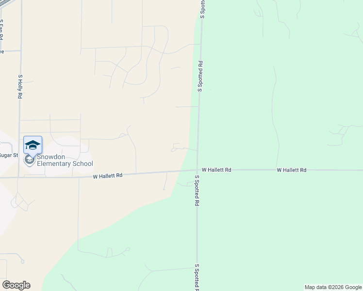 map of restaurants, bars, coffee shops, grocery stores, and more near 6312 South Spotted Road in Spokane