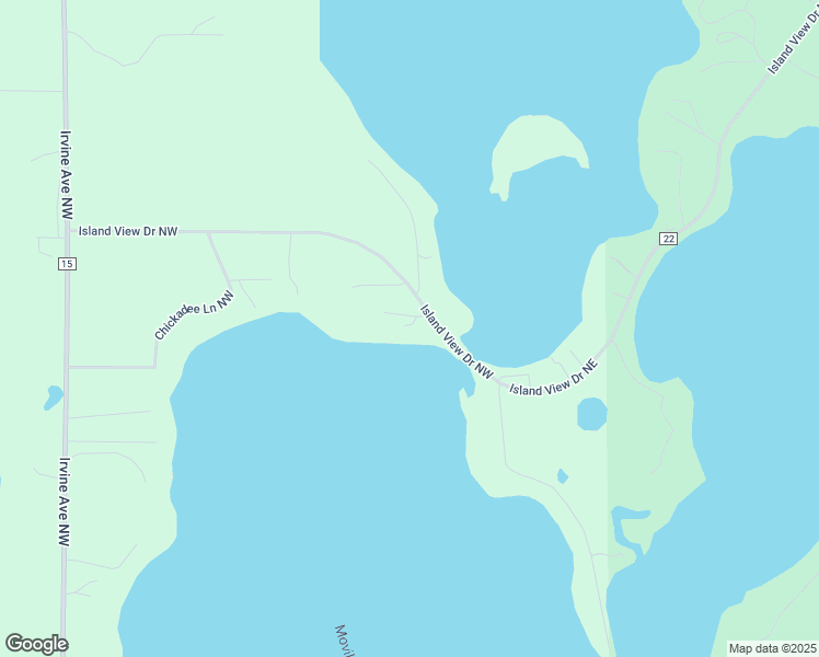 map of restaurants, bars, coffee shops, grocery stores, and more near 142 Woods Bluff Road Northwest in Bemidji