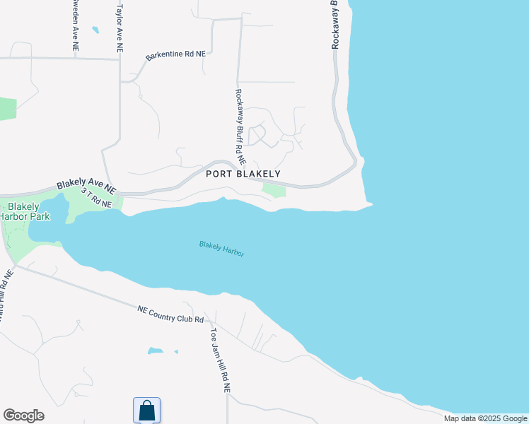 map of restaurants, bars, coffee shops, grocery stores, and more near 10941 Northeast Seaborn Road in Bainbridge Island