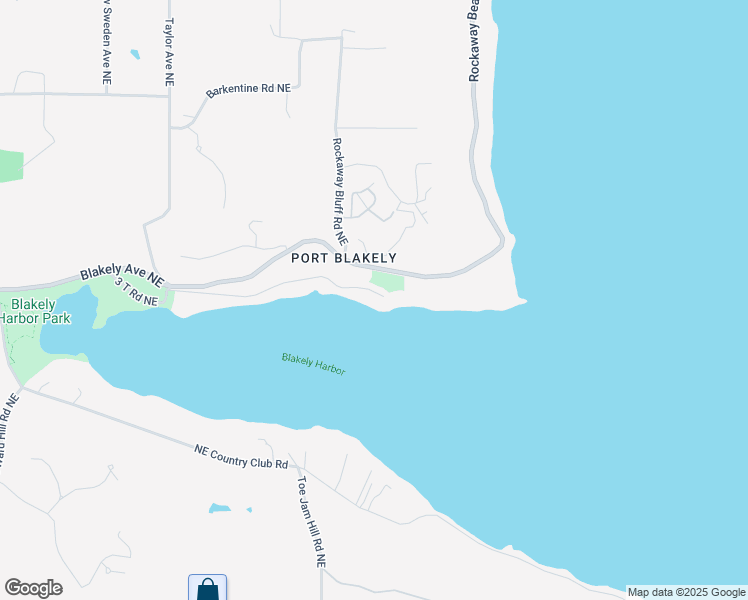 map of restaurants, bars, coffee shops, grocery stores, and more near 10941 Northeast Seaborn Road in Bainbridge Island