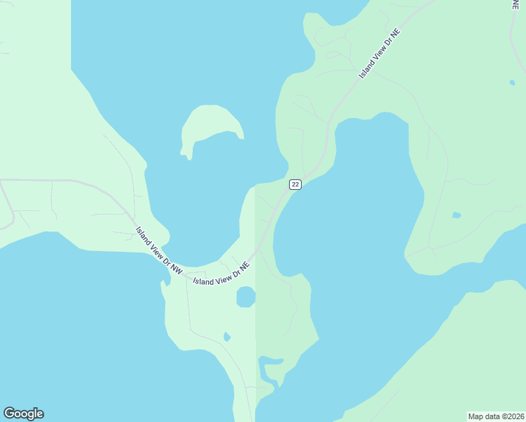 map of restaurants, bars, coffee shops, grocery stores, and more near 821 Island View Drive Northeast in Bemidji