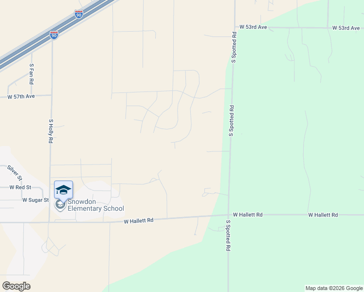 map of restaurants, bars, coffee shops, grocery stores, and more near 6312 South Spotted Road in Spokane