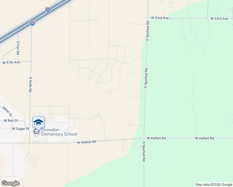 map of restaurants, bars, coffee shops, grocery stores, and more near 6312 South Spotted Road in Spokane