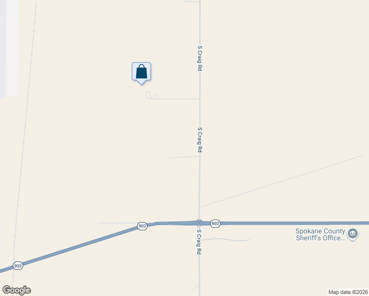 map of restaurants, bars, coffee shops, grocery stores, and more near 6028 South Craig Road in Medical Lake