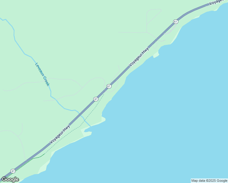 map of restaurants, bars, coffee shops, grocery stores, and more near 6626 Minnesota 61 in Tofte