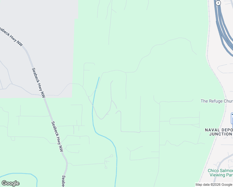 map of restaurants, bars, coffee shops, grocery stores, and more near 3865 Mathisen Lane Northwest in Bremerton