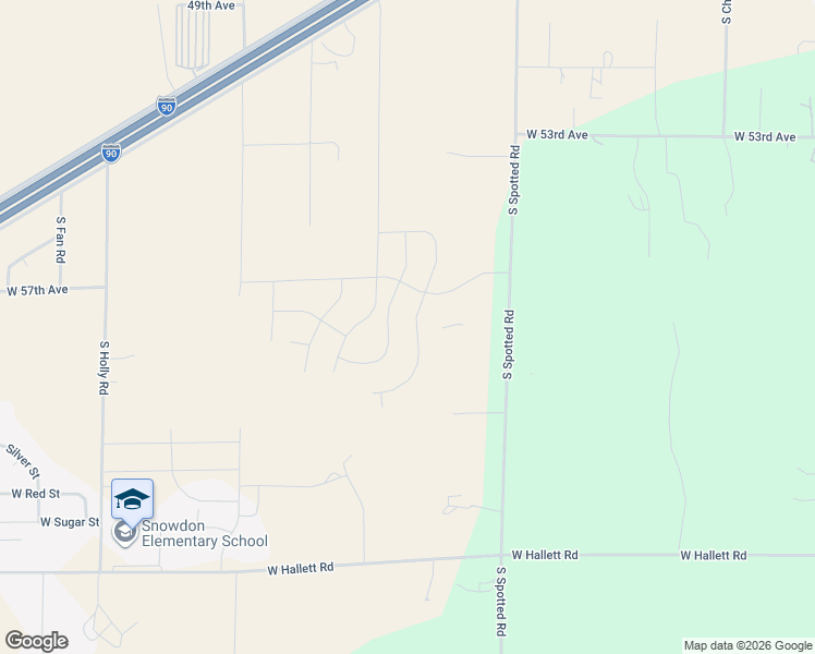 map of restaurants, bars, coffee shops, grocery stores, and more near 5708 South Zabo Road in Spokane