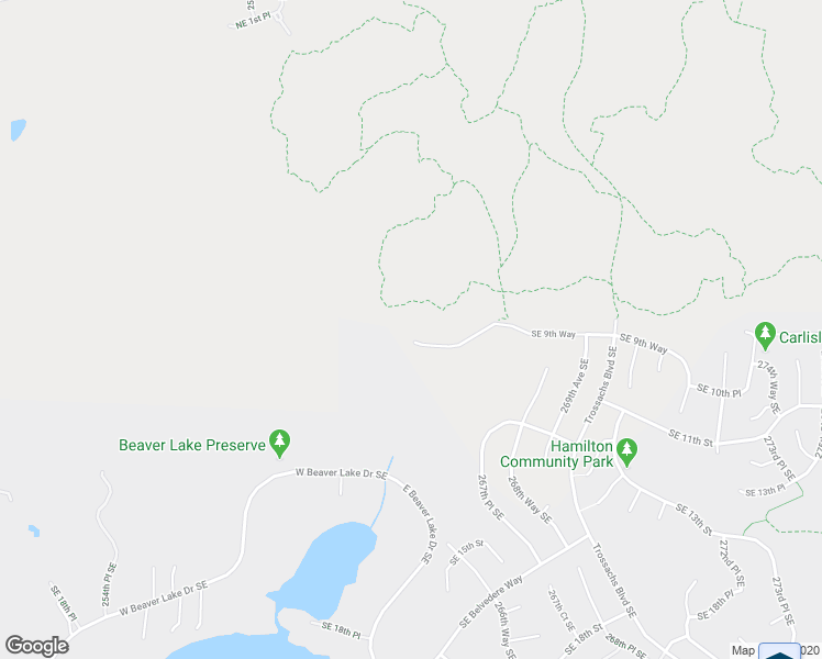 map of restaurants, bars, coffee shops, grocery stores, and more near 26618 Southeast 9th Way in Sammamish