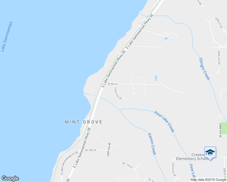 map of restaurants, bars, coffee shops, grocery stores, and more near 821 197th Avenue Southeast in Sammamish