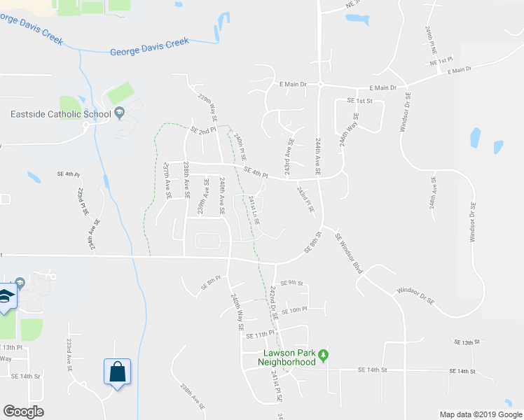 map of restaurants, bars, coffee shops, grocery stores, and more near 755 241st Lane Southeast in Sammamish