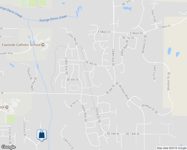 map of restaurants, bars, coffee shops, grocery stores, and more near 535 241st Lane Southeast in Sammamish
